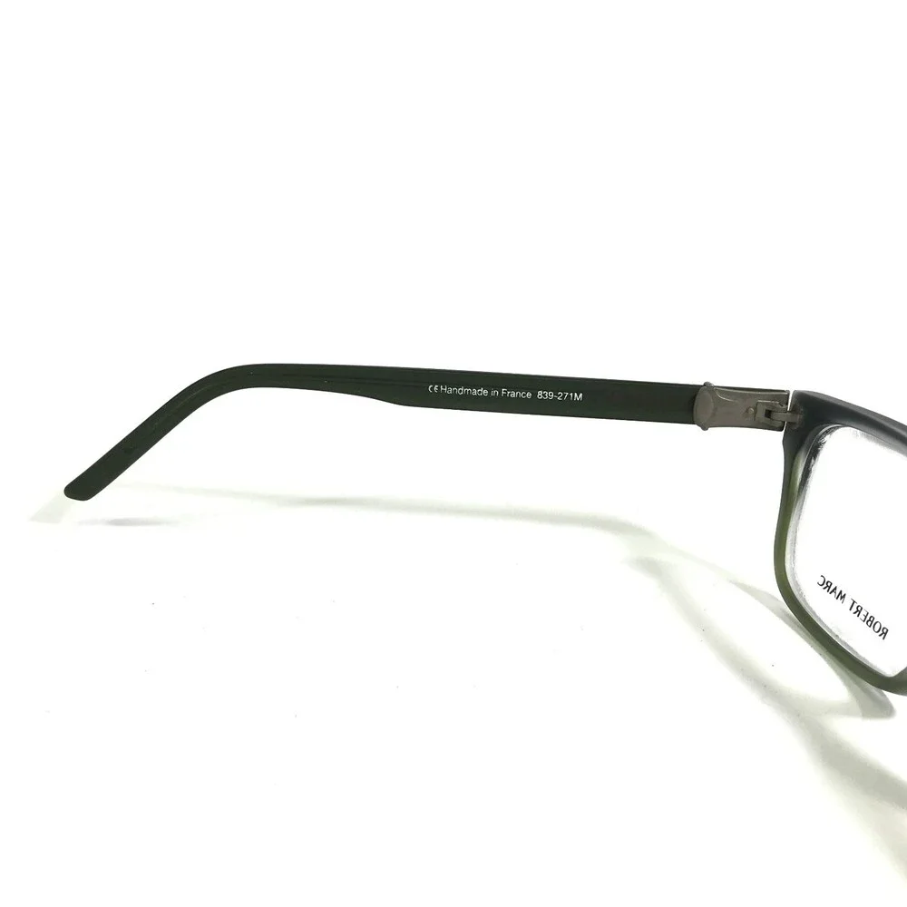 Robert Marc Eyeglasses Frames 839-271M Green Square Full Rim 50-20-145